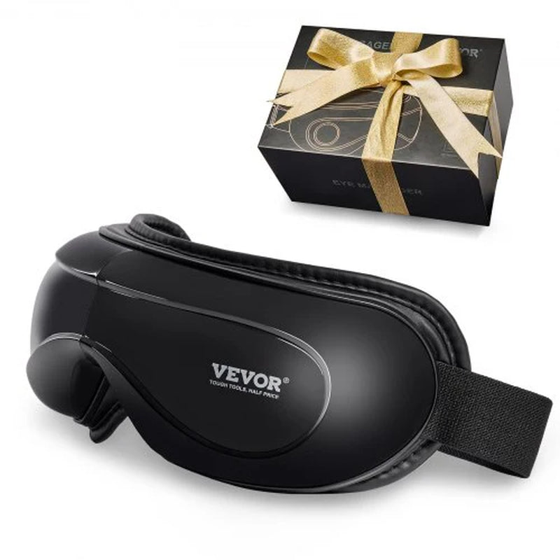 VEVOR Heated Eye Massager Eye Care Device 5 Modes Bluetooth Music 180¡Ã Foldable